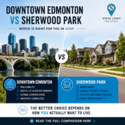 downtown edmonton vs sherwood park real estate