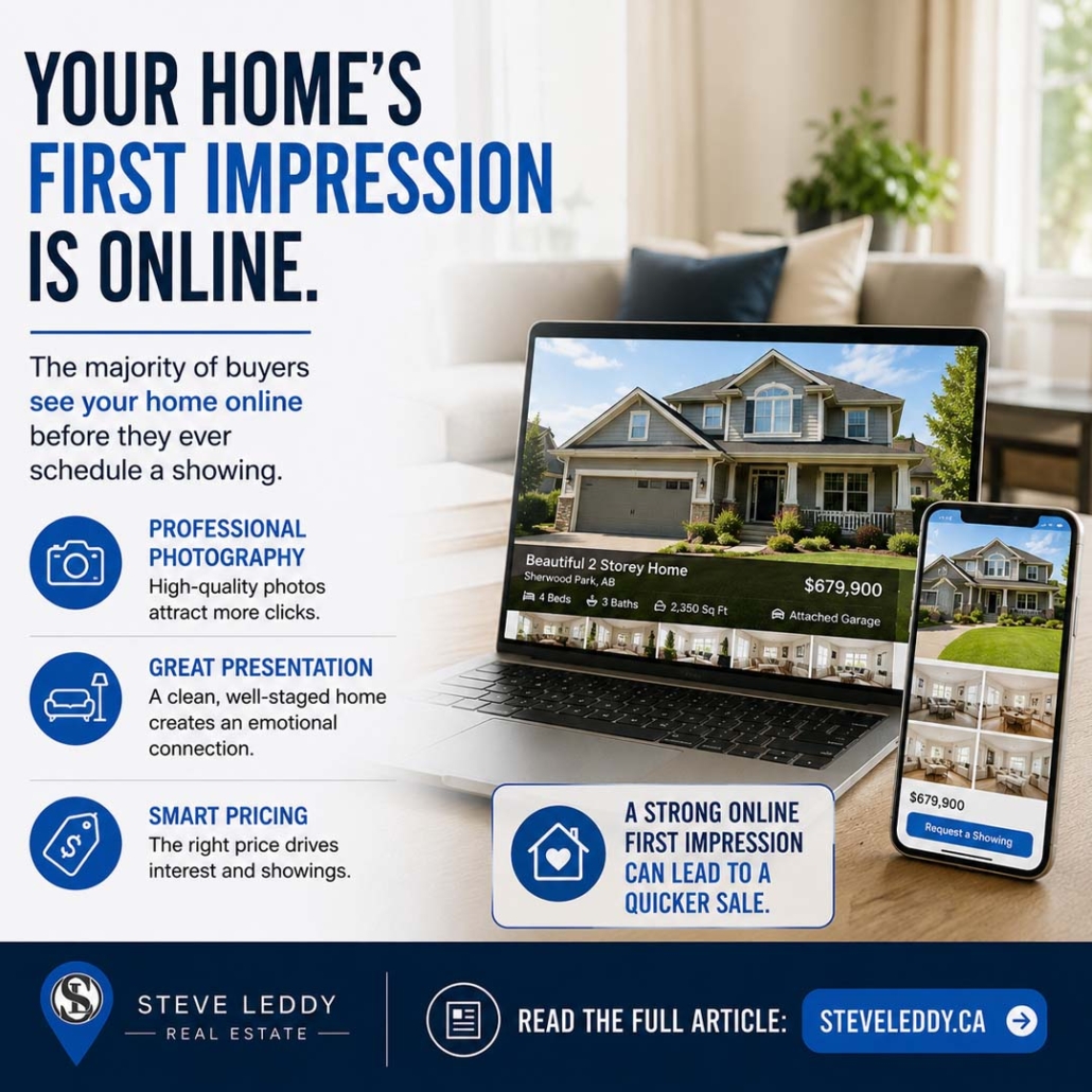 home sale first impression steve leddy real estate