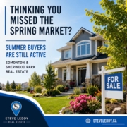 summer real estate market in edmonton